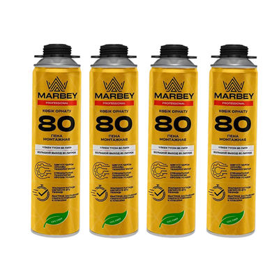 Espray de llenado de llama sellador de espuma de poliuretano 750 ml 500 ml para la construcción