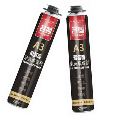 Un buen precio. Selado de espuma de poliuretano aislante acústico conservador de calor adhesivos de espuma puerta de madera en línea