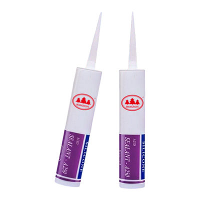Un buen precio. El sellador de silicona ácida de curado rápido sellador de baño de pasta fuerte 300 ml blanco en línea