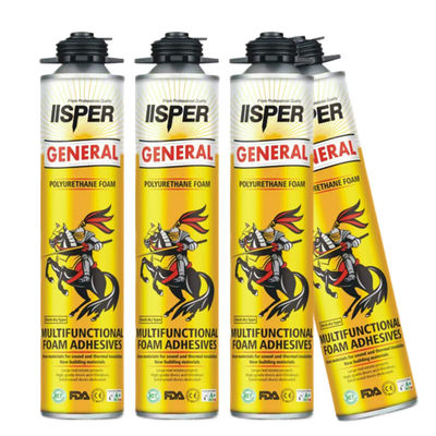 Un buen precio. El sellador de espuma de poliuretano a prueba de agua 750 ml Seca rápida Puertas de aluminio de alta dureza en línea