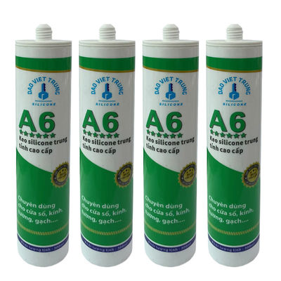 Un buen precio. Waterproof Transparent Acid Silicone Glass Sealant Bathroom Window en línea