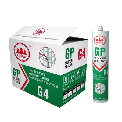 Acido de silicona de curado rápido sellador de un solo componente anti-moldeo resistente a la intemperie