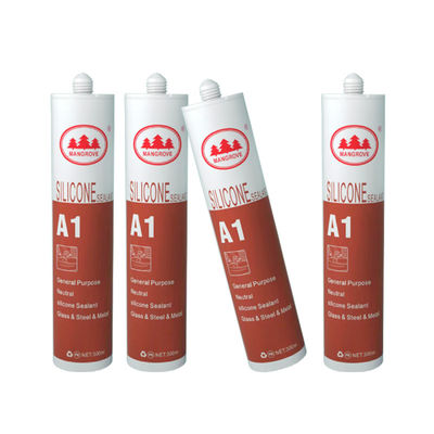 Acético Gp transparente impermeable sellador de silicona ácido sellador de silicona vidrio
