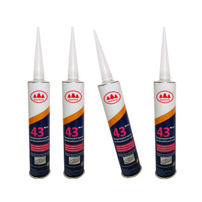 Un buen precio. Adhesivo para parabrisas de automóviles negro de poliuretano sellador UV resistente en línea