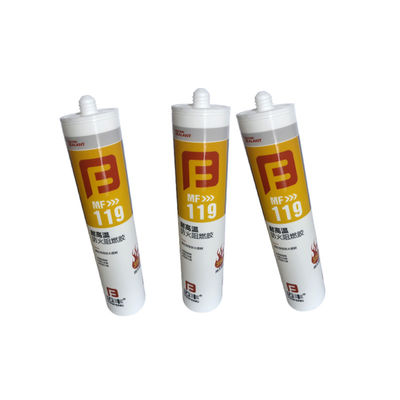 Un buen precio. El sellador a prueba de fuego de silicona transparente personalizado 300 ml OEM en línea