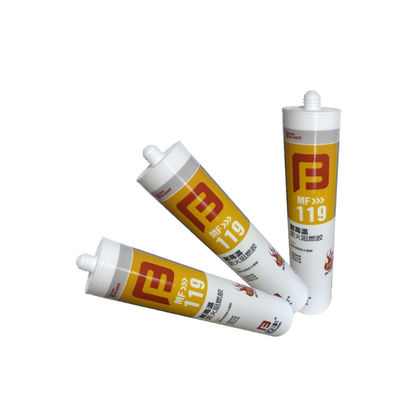 100% de silicona neutral de una parte sellador calificado para fuego a prueba de moho para la pared de cortina