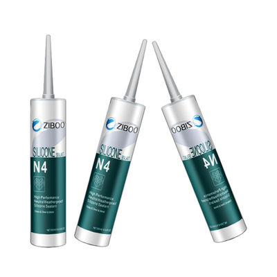 300 ml de pasta transparente adhesivo de silicona neutra impermeable para la pared de cortina