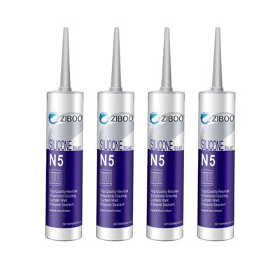 Sellador de silicona estructural 300 ml para la construcción de paredes cortinas de espejos de colores