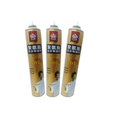 750 ml sellador de espuma de poliéster adhesivo de espuma de uretano para refrigerador