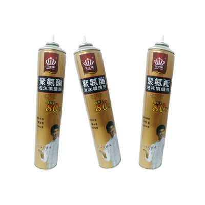 Selecante de vapor de espuma de PU para aislamiento térmico de usos múltiples 750 ml de celda cerrada expandible