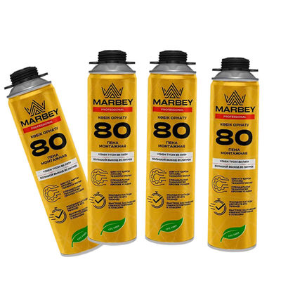 Directamente de fábrica 750 ml de espuma expandible PU sellador de poliuretano
