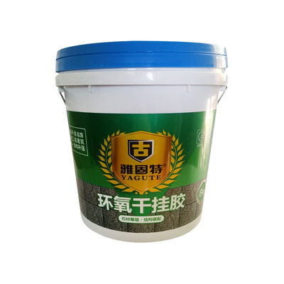 Adhesivo blanco epoxi de fijación en seco, impermeable, 18 kg, para reparación de baldosas de construcción