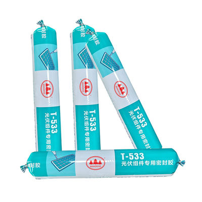 Un buen precio. 100% RTV Silicone sellador de calor resistente a los rayos UV impermeable para el panel solar en línea