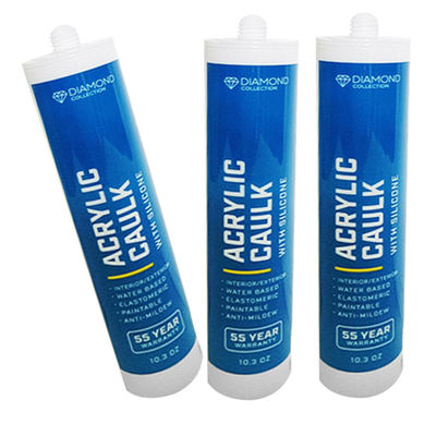 Un buen precio. 300 ml de sellador acrílico siliconizado de color mixto en línea