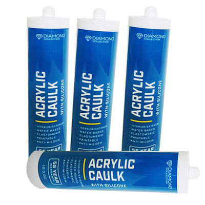 Acrílico Silicona impermeable Acrílico sellador de calentamiento Pintable 280ml