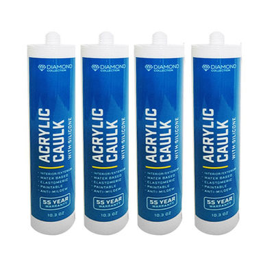 El sellador acrílico siliconizado de grado de construcción blanco 9009-54-5