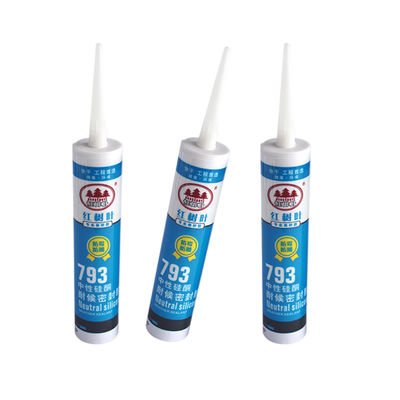 Un buen precio. Sellador de silicona monocomponente resistente a la intemperie para ventanas y puertas en línea