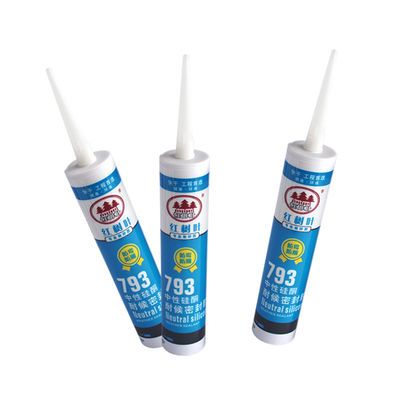 Silicona transparente de secado rápido y resistente a la intemperie, para decoración familiar neutra