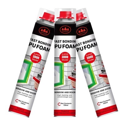 Un buen precio. Sellador de espuma de poliuretano flexible, resistente al encogimiento, 750 ml, para una excelente resistencia térmica y flexibilidad en línea