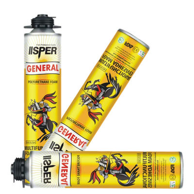 Sellador de espuma de poliuretano de alta dureza para sellar e impermeabilizar huecos en techos, puertas y ventanas