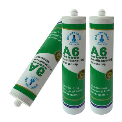 Un buen precio. 300 ml de sellador de silicona ácida resistente al agua resistente al calor puertas de vidrio de madera y ventanas en línea