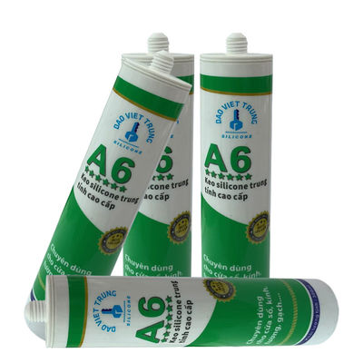 Fábrica OEM 300ml Sellador Adhesivo de Silicona Impermeable Ecológico Ácido de un Componente