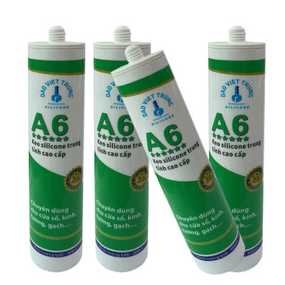 Un buen precio. Adhesivo de silicona ácida blanca impermeable para construcción y decoración del hogar en línea
