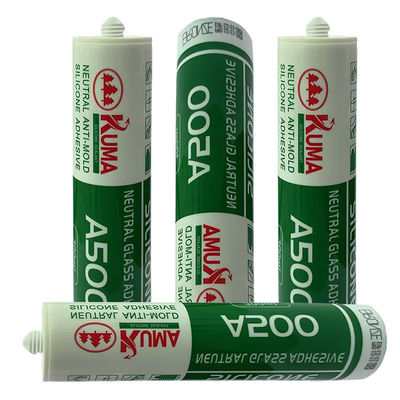 Sellos de silicona neutros de fábrica OEM en Foshan, silicona negra y blanca para vidrio solar y techos