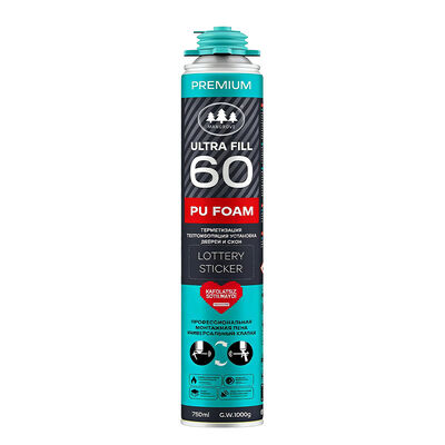 Un buen precio. Espuma de Poliuretano Expansiva Blanca Ignífuga de 750ML para Ventanas y Puertas en línea